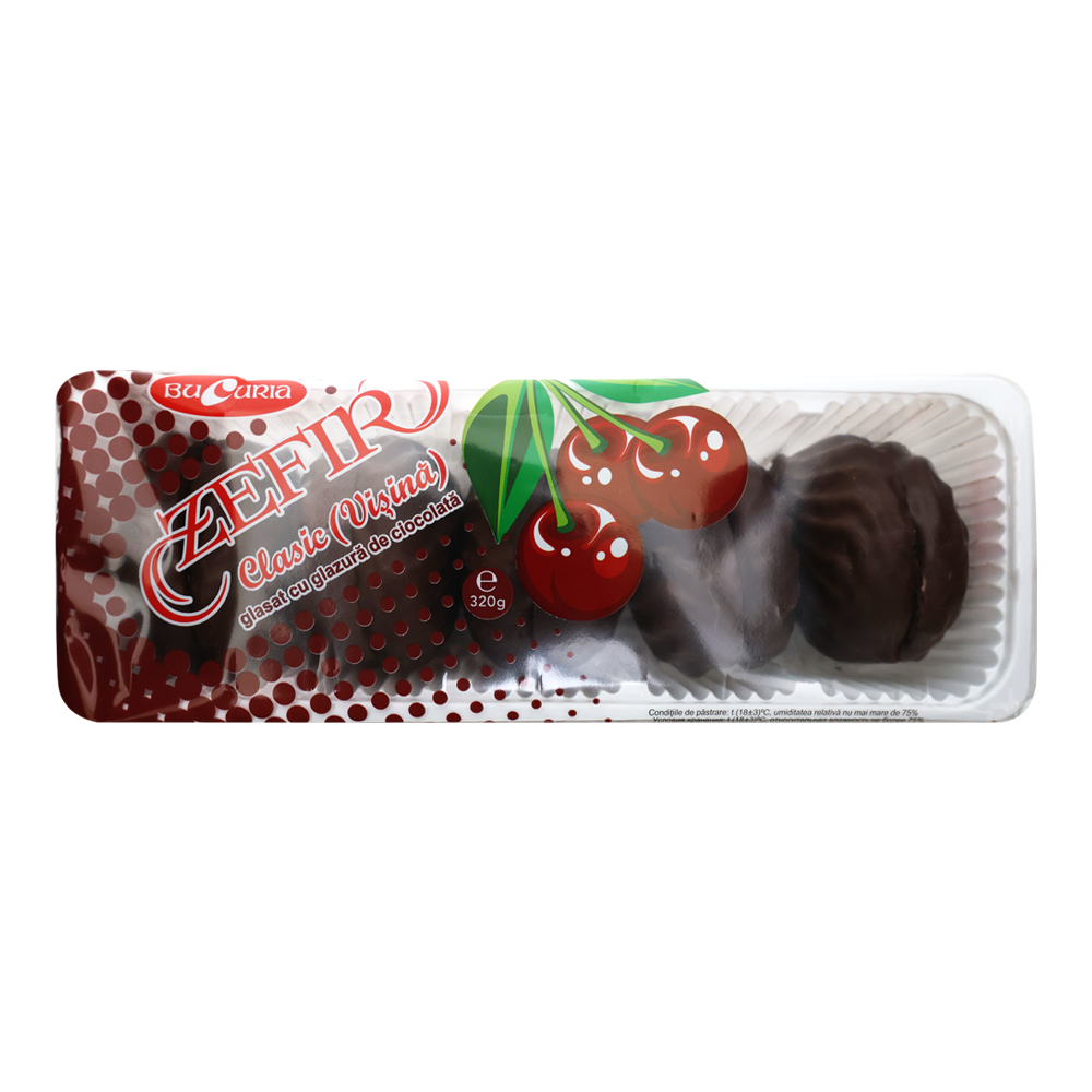 Marshmallow Choco Glaze – Classic – With Cherry – 320 gr